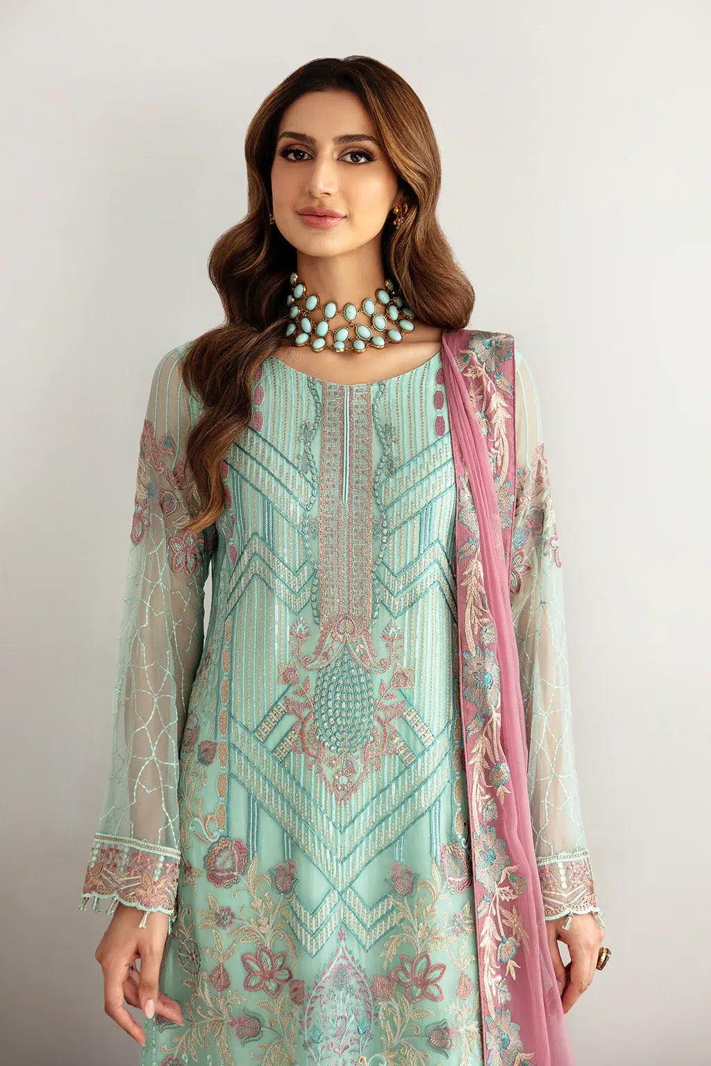 Ramsha | Rangoon Chiffon Collection | D-1107 - Aqsa Fabrics
