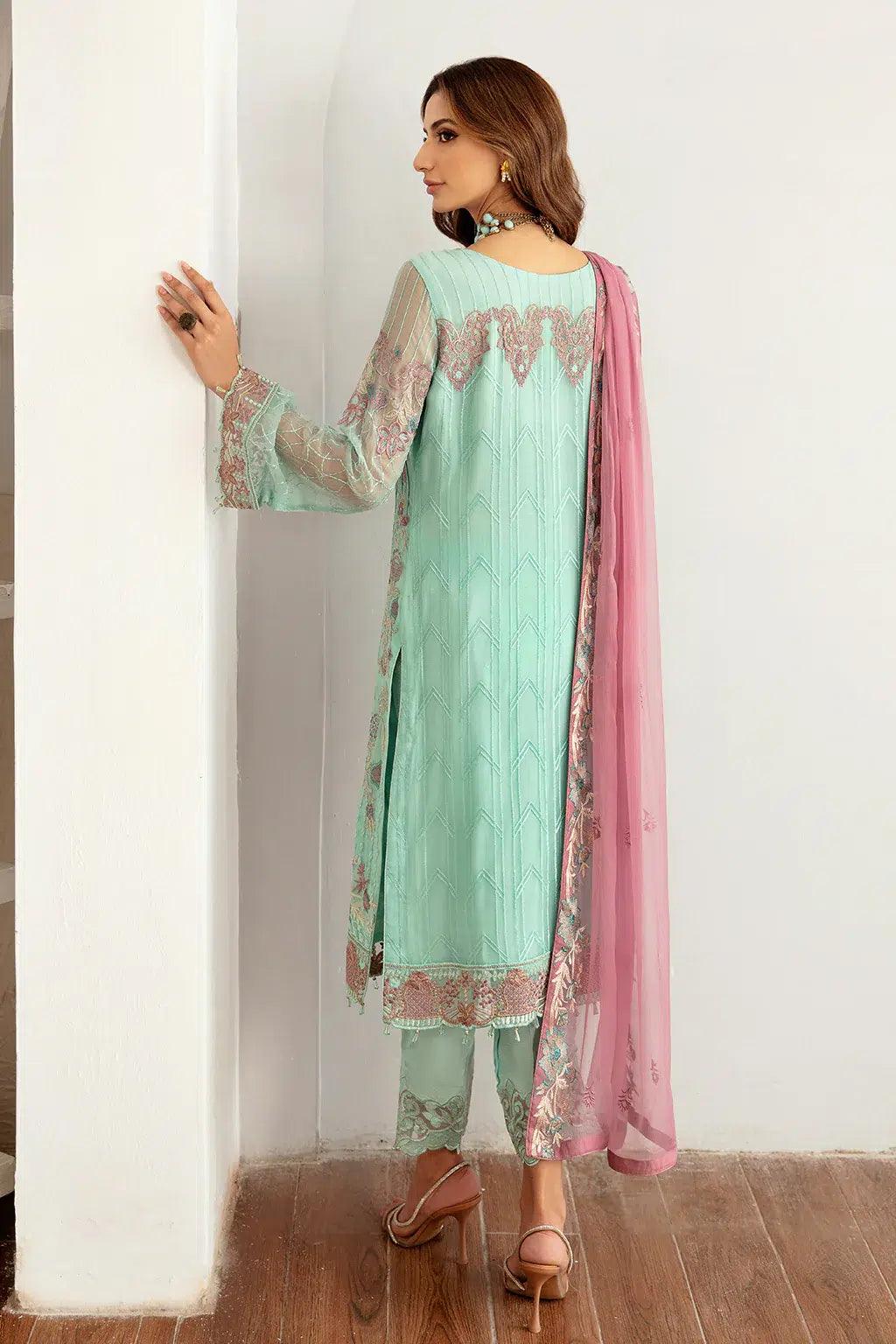 Ramsha | Rangoon Chiffon Collection | D-1107 - Aqsa Fabrics