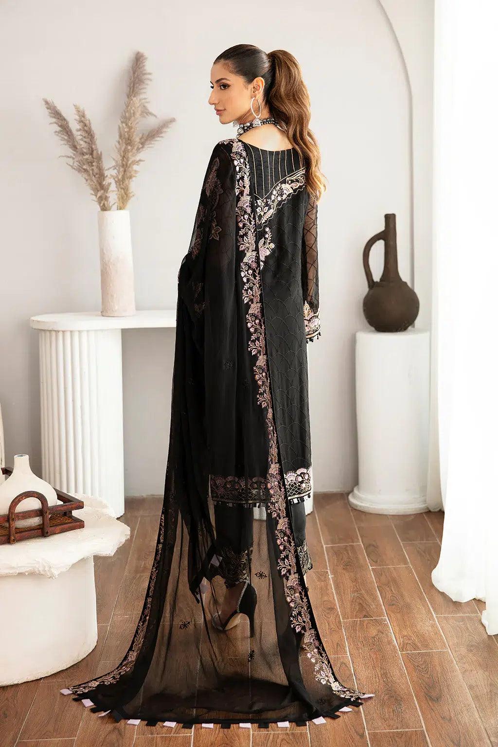 Ramsha | Rangoon Chiffon Collection | D-1106 - Aqsa Fabrics