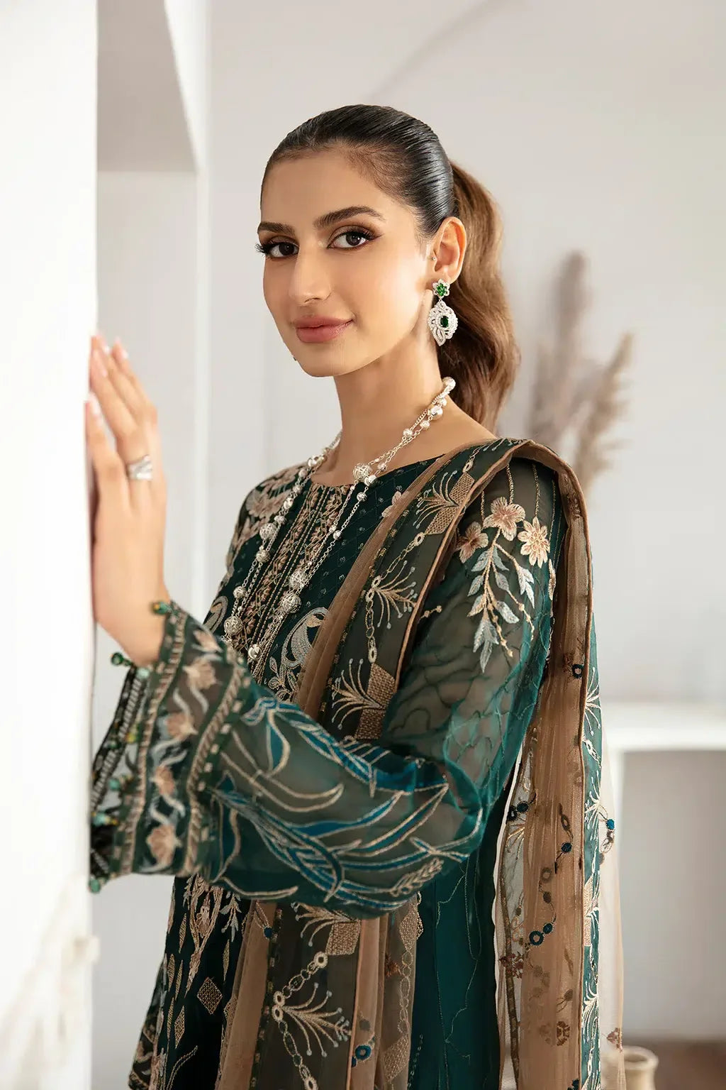 Ramsha | Rangoon Chiffon Collection | D-1101 - Aqsa Fabrics