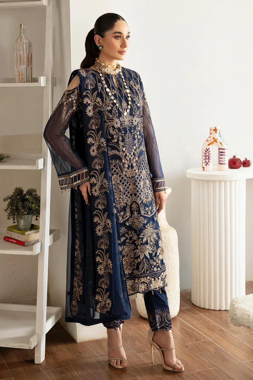 Ramsha | Rangoon Chiffon Collection | D-1111 - Aqsa Fabrics
