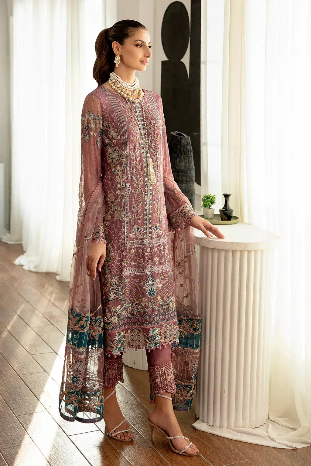 Ramsha | Rangoon Chiffon Collection | D-1102 - Aqsa Fabrics