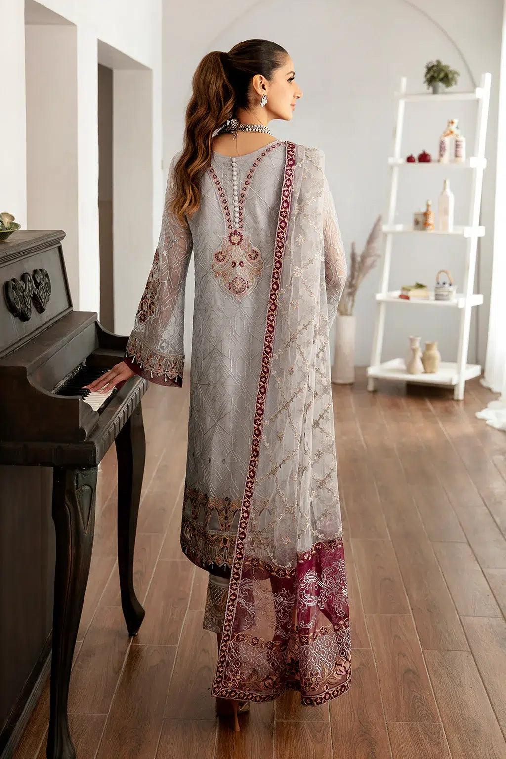 Ramsha | Rangoon Chiffon Collection | D-1109 - Aqsa Fabrics