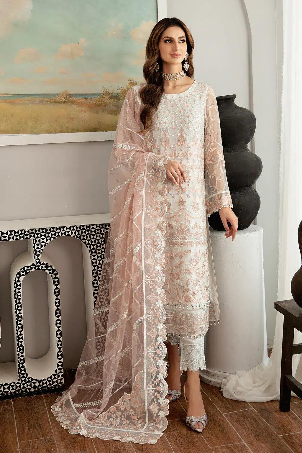 Ramsha | Rangoon Chiffon Collection | D-1103 - Aqsa Fabrics