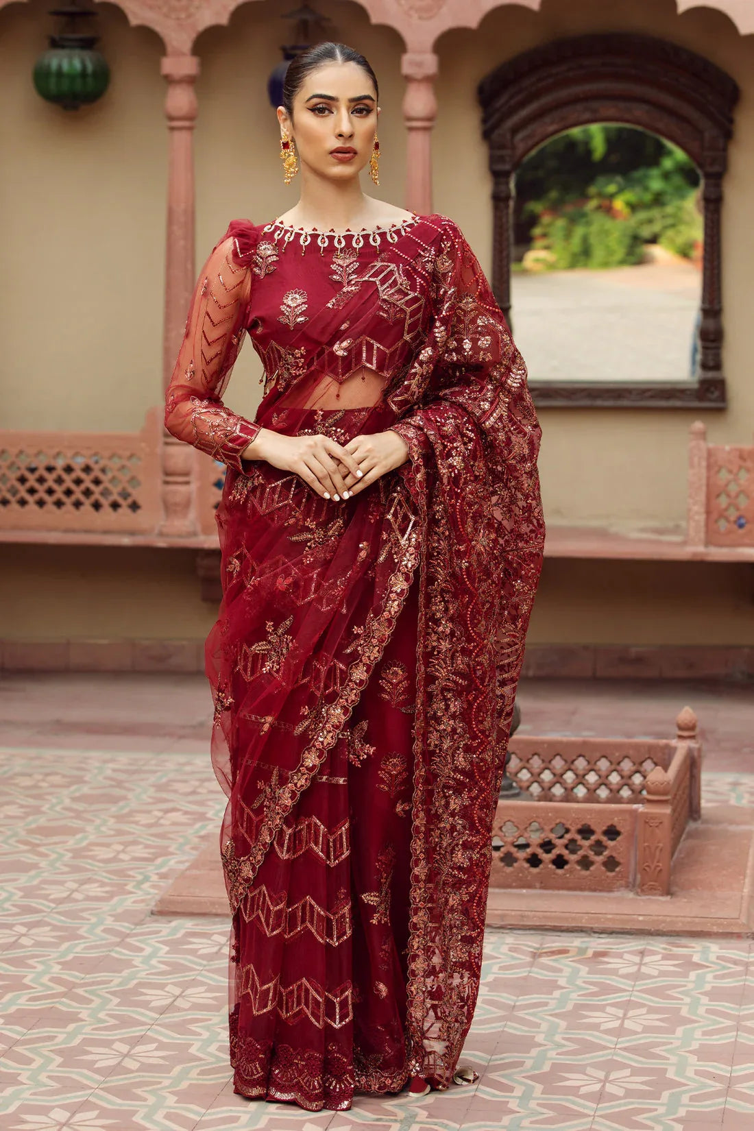 Alizeh | Formals Collection | Rungrez - Aqsa Fabrics