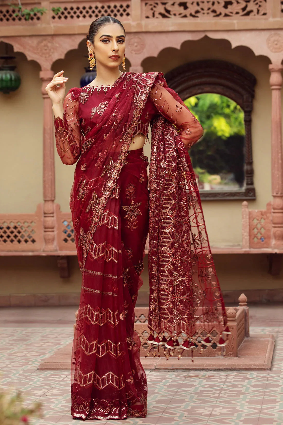 Alizeh | Formals Collection | Rungrez - Aqsa Fabrics