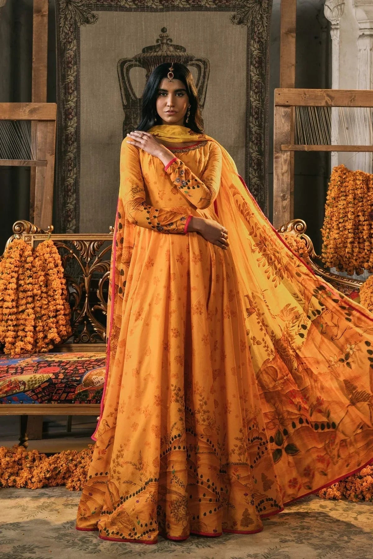 Fahad Hussayn | Lawn Banger | Rawzat - Aqsa Fabrics