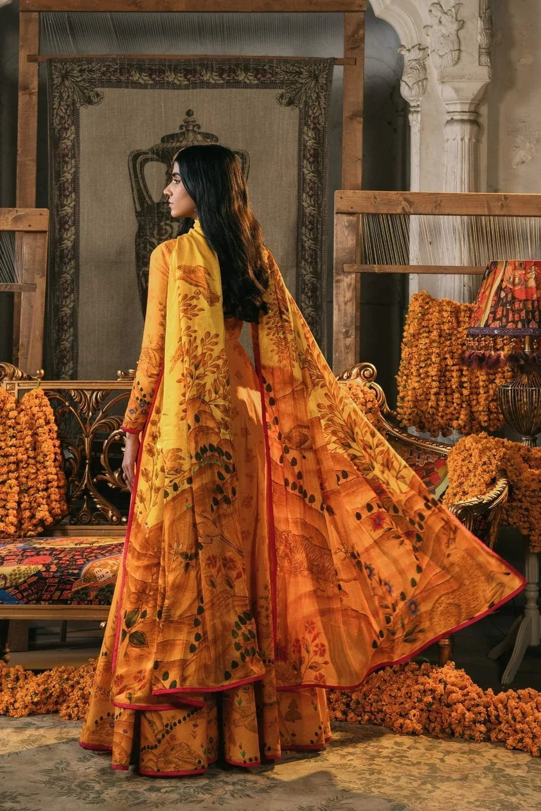 Fahad Hussayn | Lawn Banger | Rawzat - Aqsa Fabrics