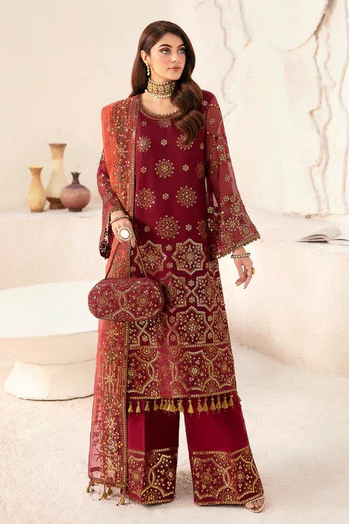 Alizeh | Heer Festive Collection 24 | AWEEN - V17D06 - Aqsa Fabrics