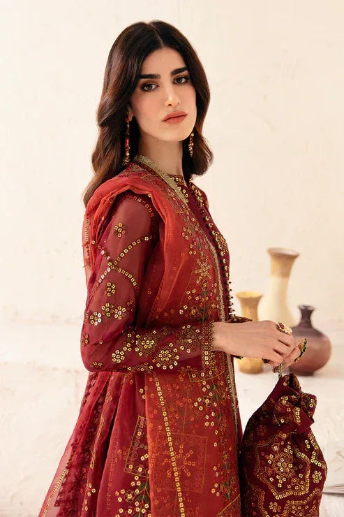 Alizeh | Heer Festive Collection 24 | AWEEN - V17D06 - Aqsa Fabrics