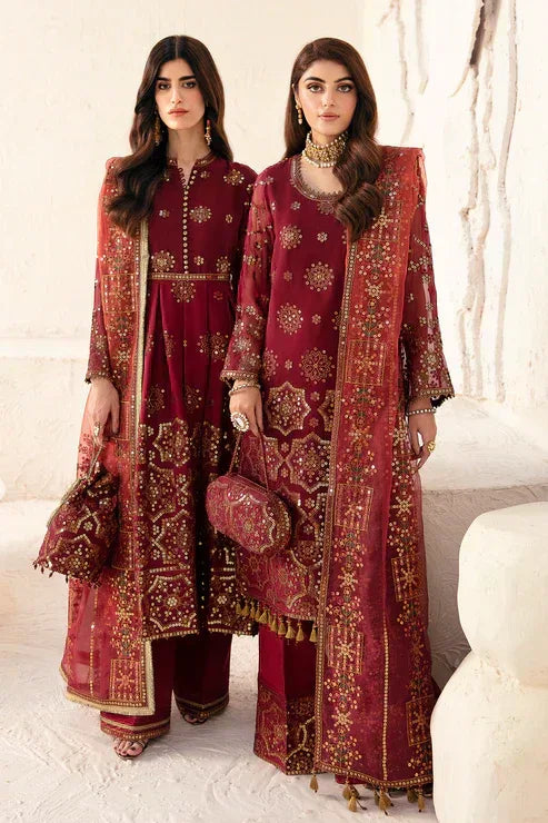 Alizeh | Heer Festive Collection 24 | AWEEN - V17D06 - Aqsa Fabrics