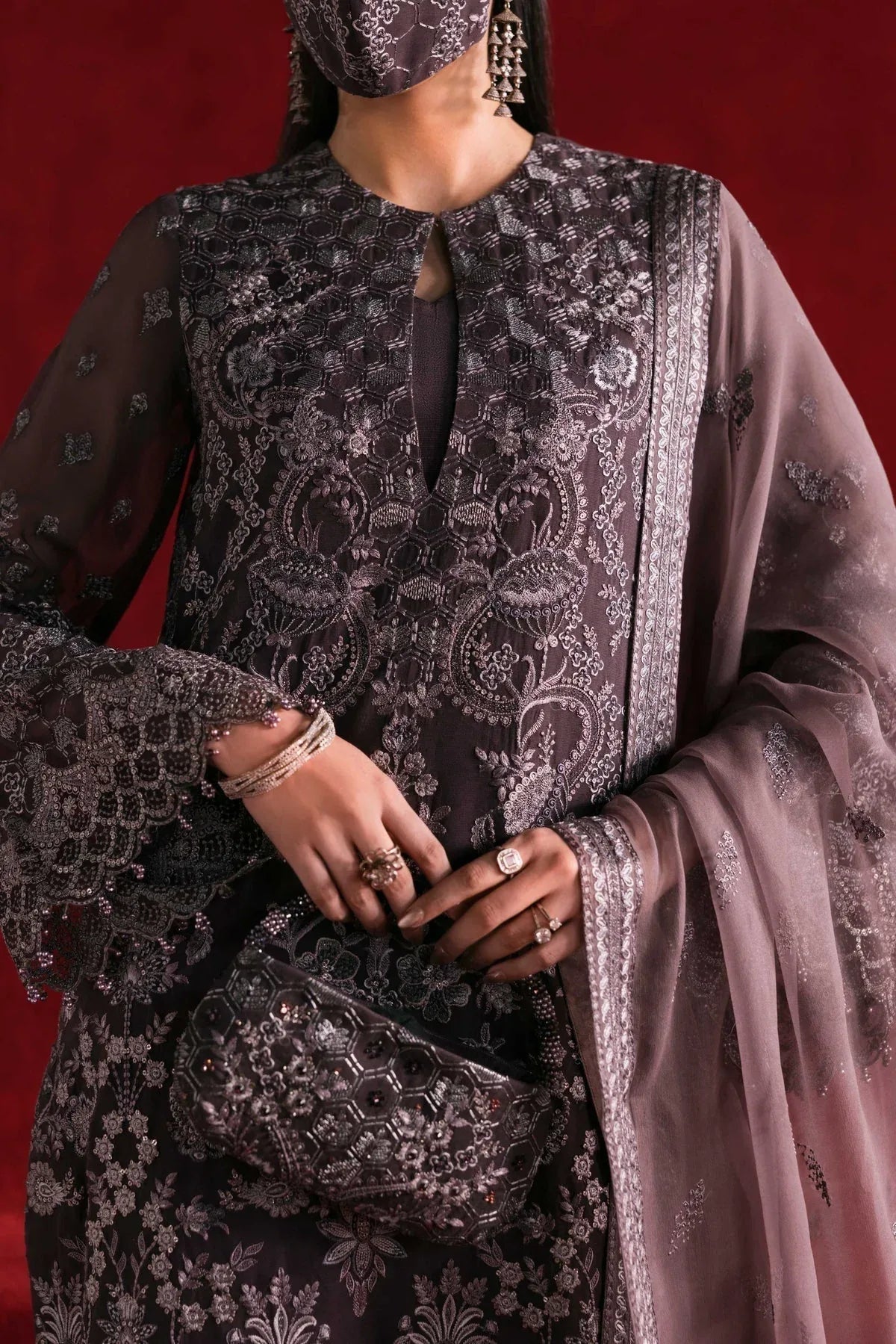 Flossie | Kohinoor Formals | KOH-106 (A) - Aqsa Fabrics