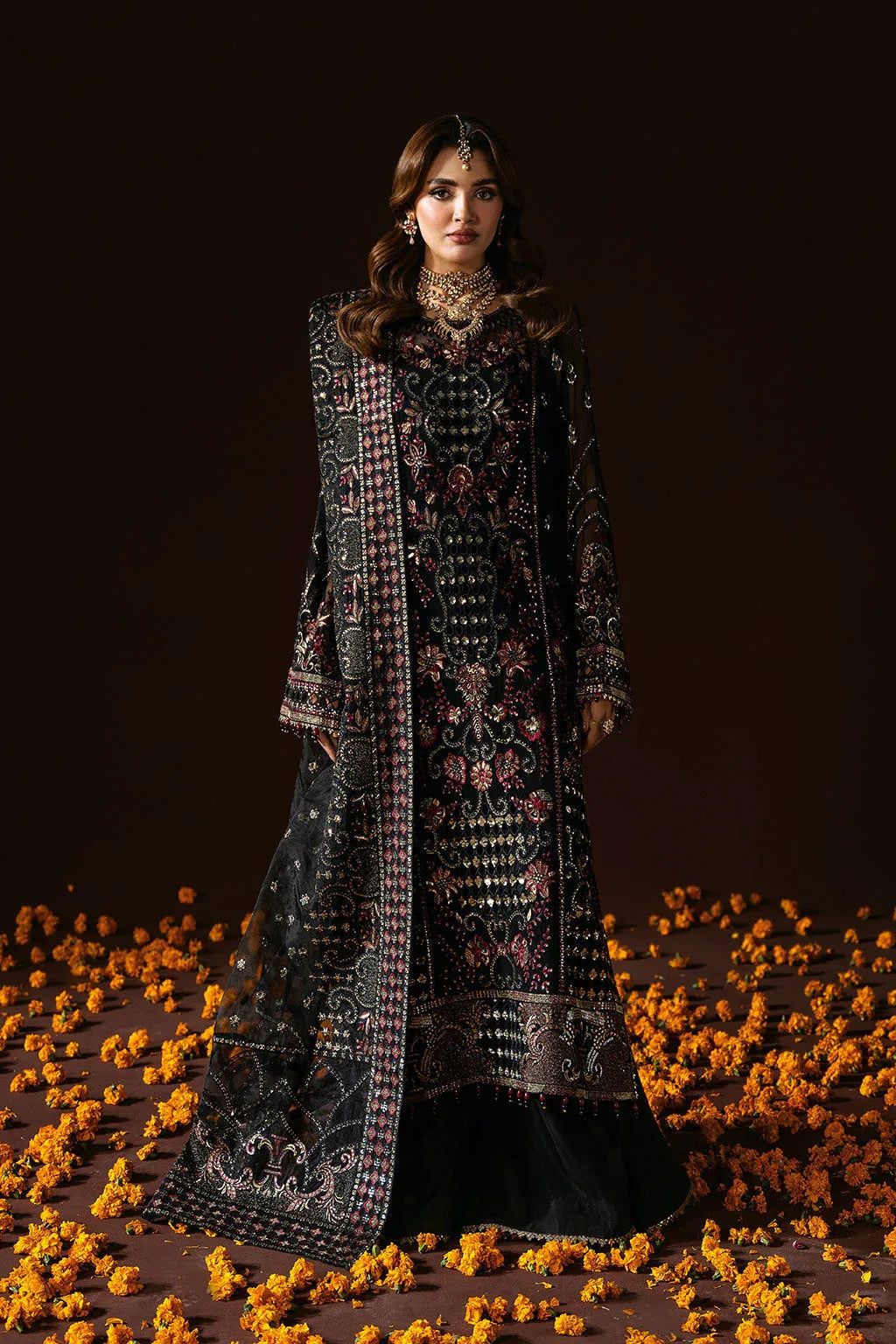 Ramsha | Dastak Luxury Chiffon Collection | Q-205 - Aqsa Fabrics