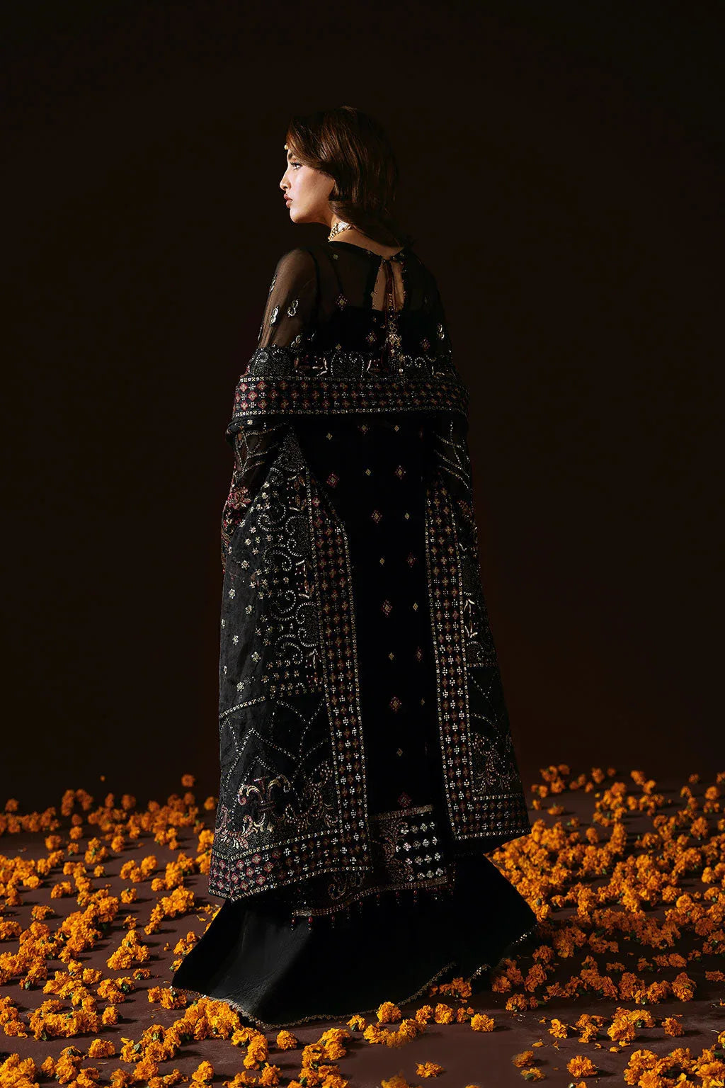 Ramsha | Dastak Luxury Chiffon Collection | Q-205 - Aqsa Fabrics