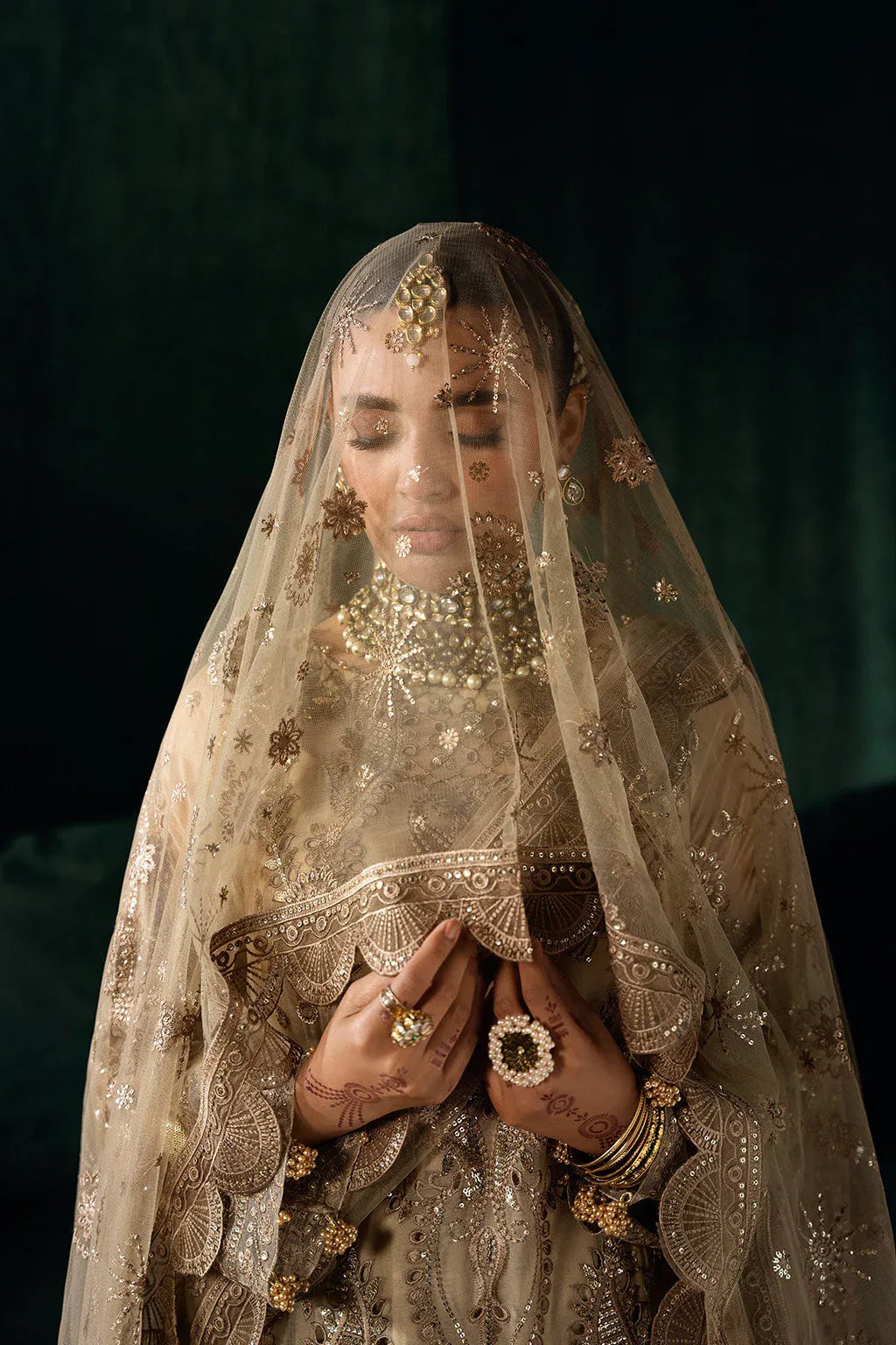 Ramsha | Dastak Luxury Chiffon Collection | Q-207 - Aqsa Fabrics