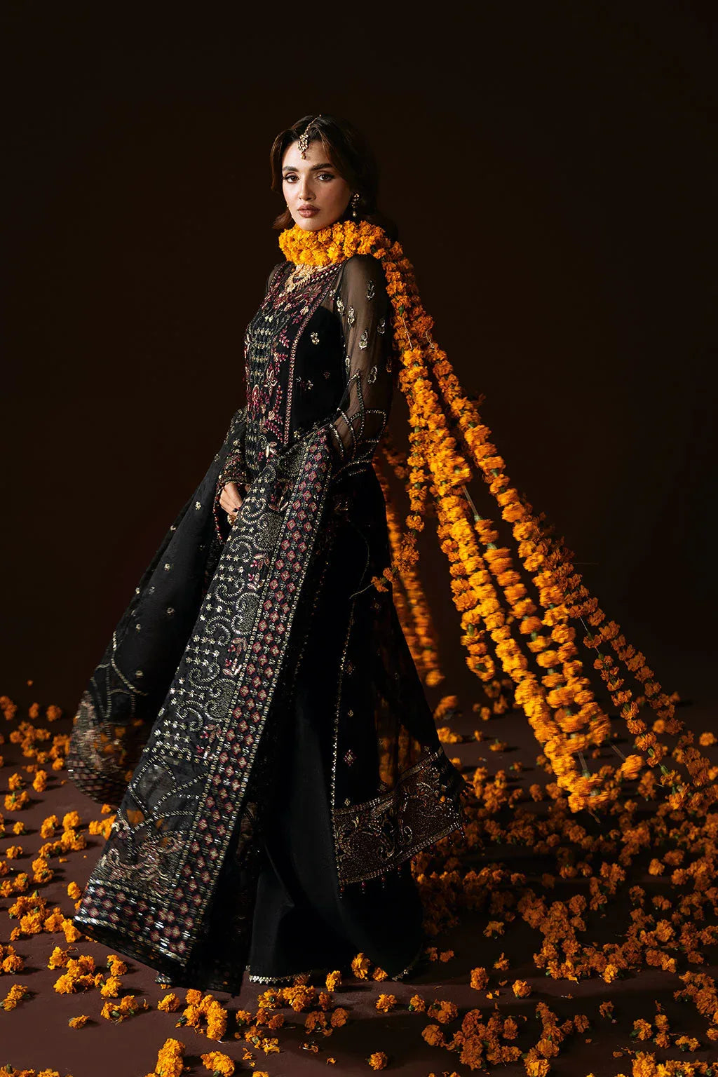 Ramsha | Dastak Luxury Chiffon Collection | Q-205 - Aqsa Fabrics