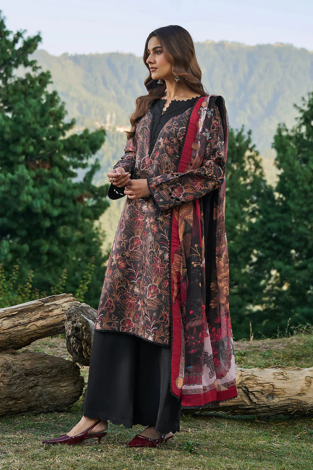 Ramsha | Riwaj Winter Collection | J-705 - Aqsa Fabrics