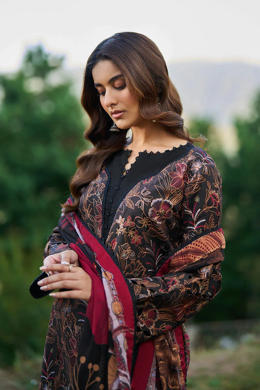 Ramsha | Riwaj Winter Collection | J-705 - Aqsa Fabrics