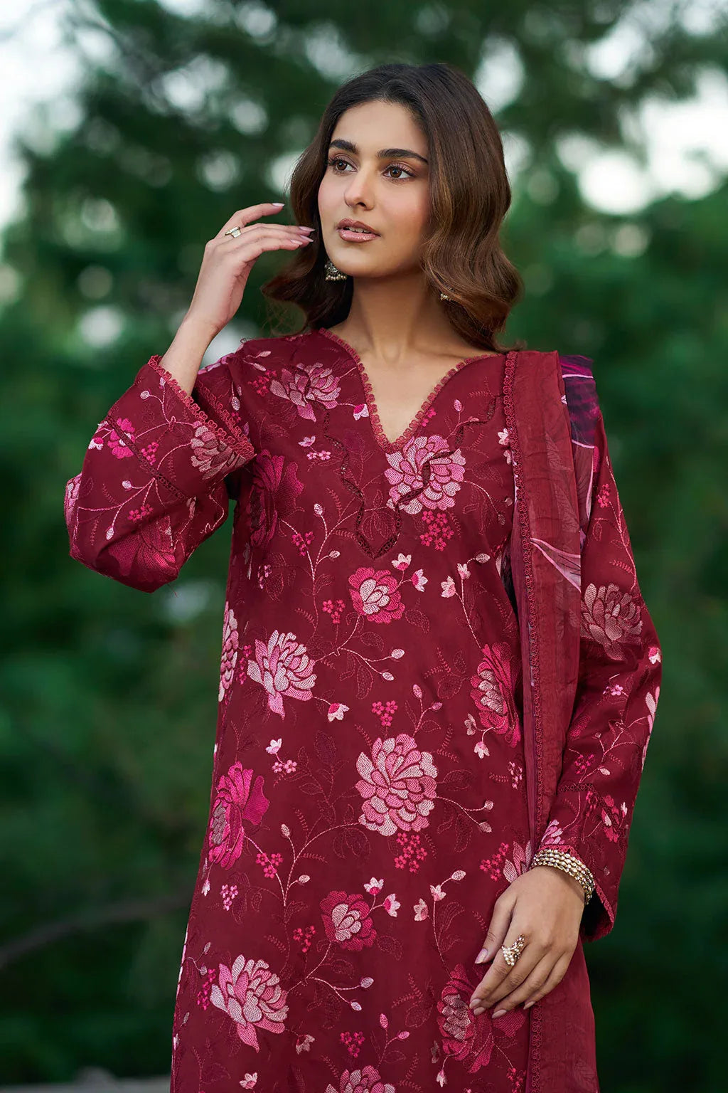 Ramsha | Riwaj Winter Collection | J-704 - Aqsa Fabrics