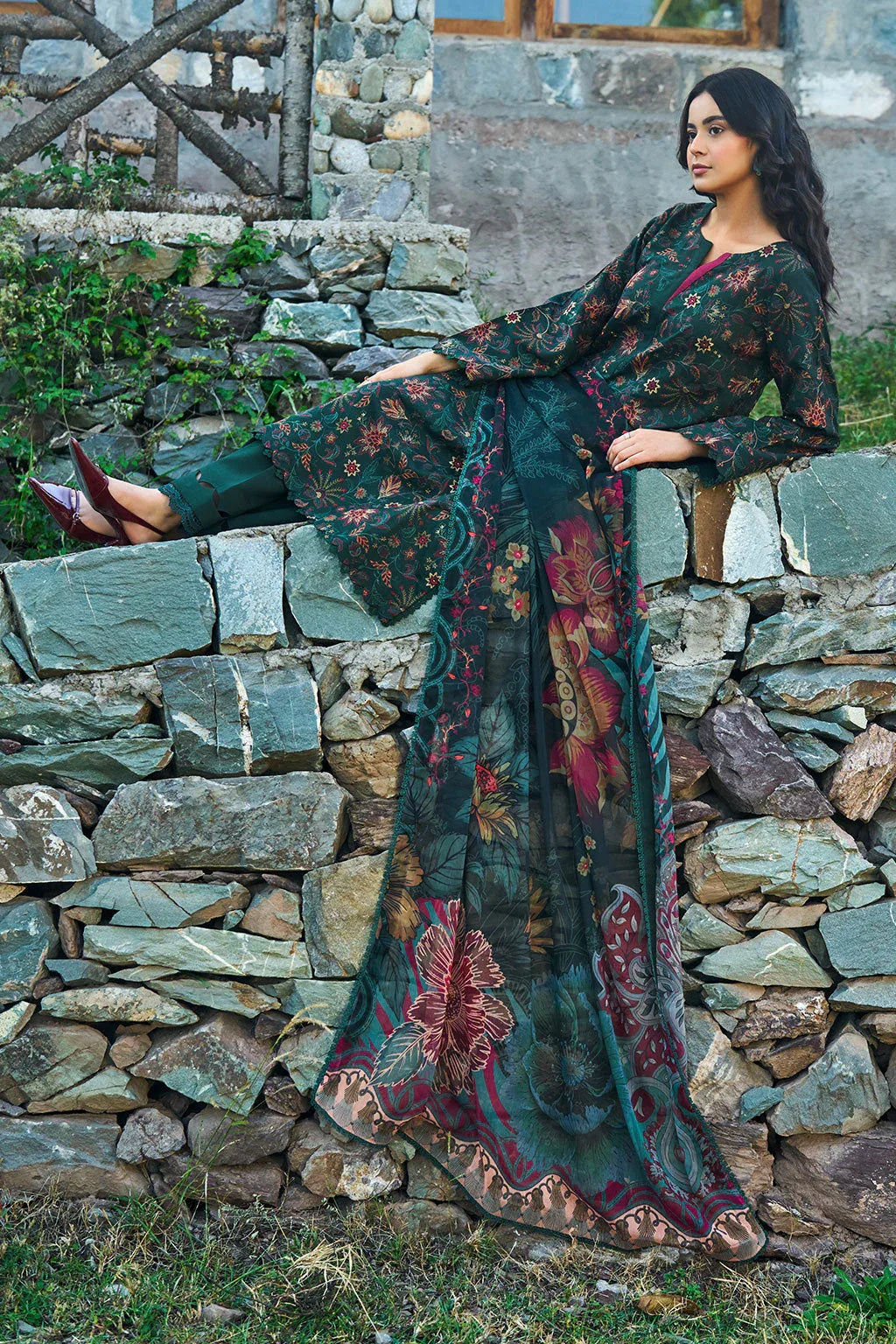 Ramsha | Riwaj Winter Collection | J703 - Aqsa Fabrics