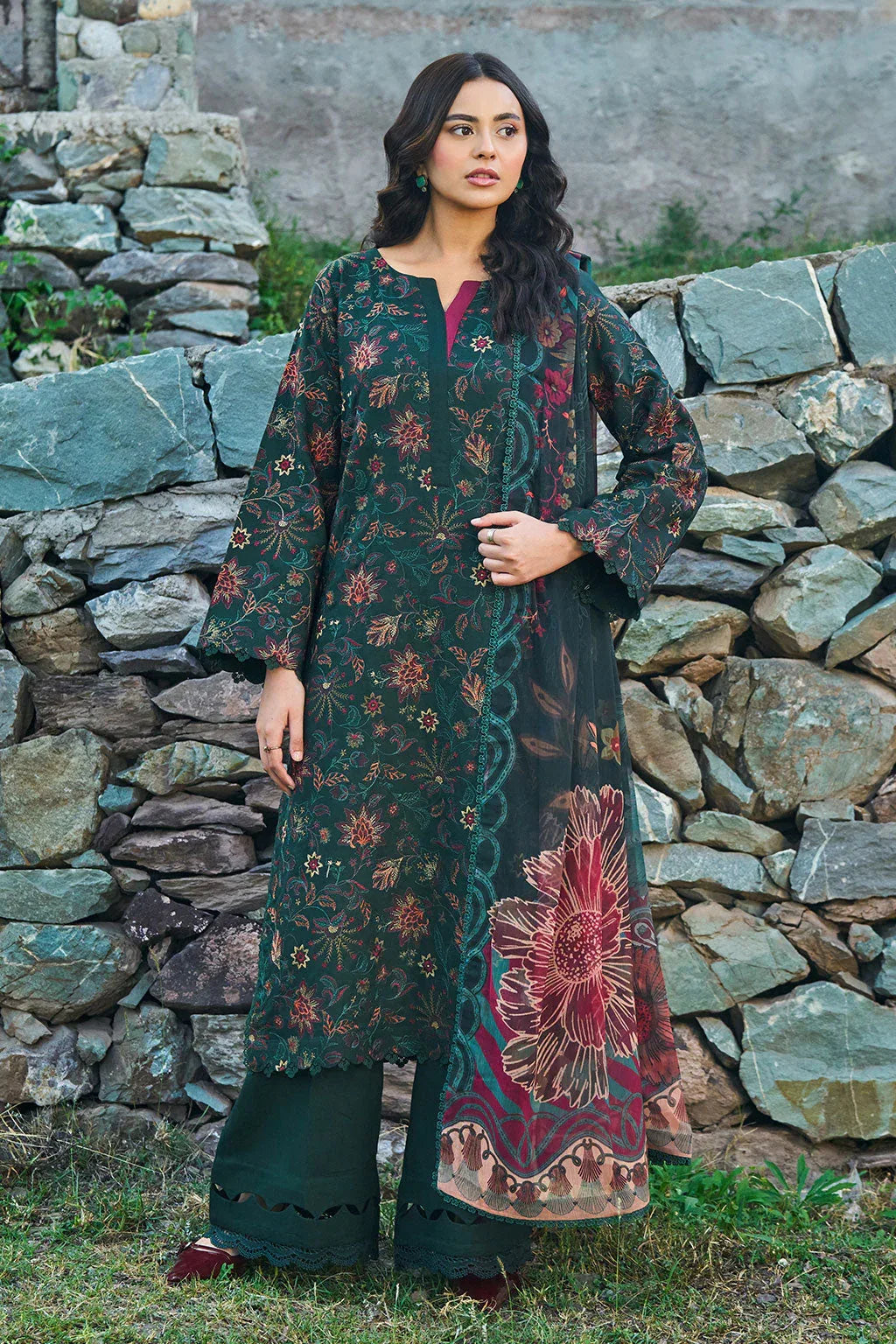 Ramsha | Riwaj Winter Collection | J703 - Aqsa Fabrics