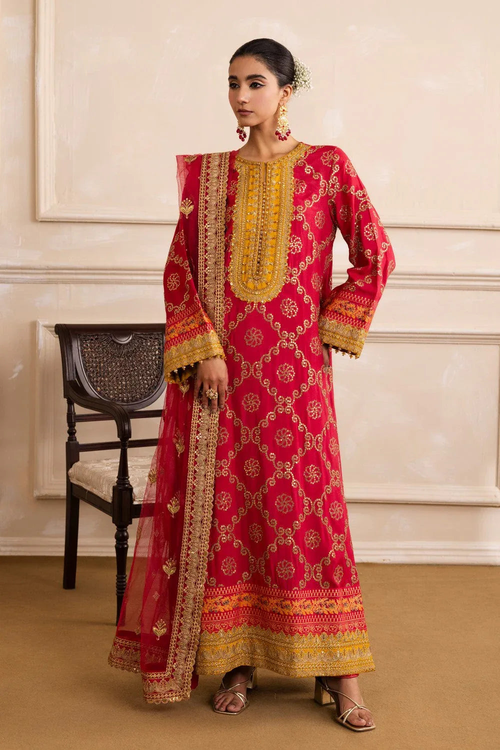 Maryum N Maria | Izara Formals | ROHA - MW40036 - Aqsa Fabrics