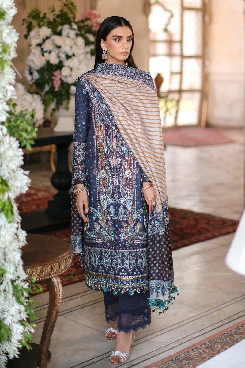 Sana Safinaz | Luxury Collection | S221-008B-CP - Aqsa Fabrics