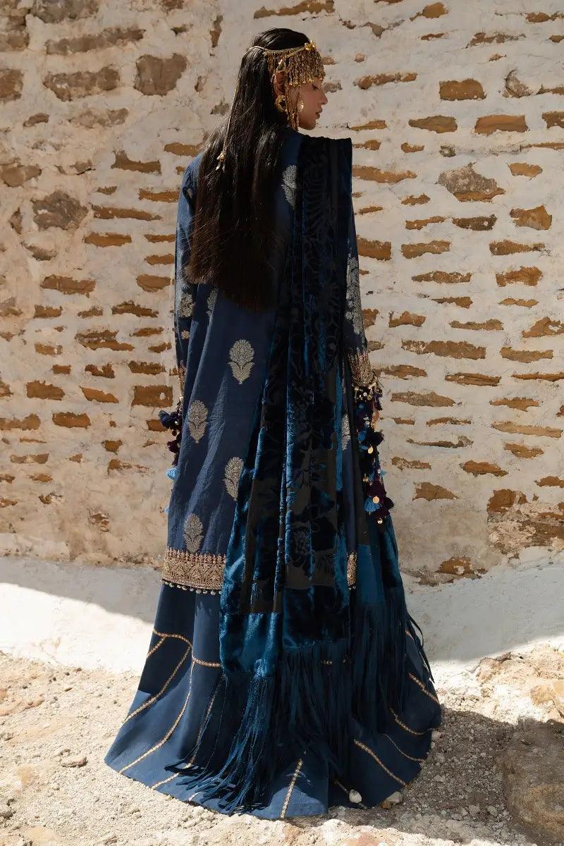 Sana Safinaz | Winter Luxury 23 | S231-001B-DF - Aqsa Fabrics