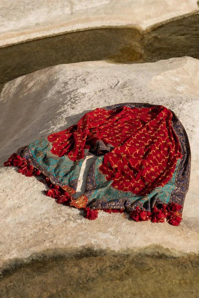 Sana Safinaz | Winter Luxury 23 | S231-003A-CP - Aqsa Fabrics