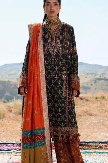 Sana Safinaz | Winter Luxury 23 | S231-004A-CP - Aqsa Fabrics