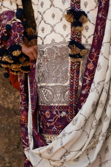 Sana Safinaz | Winter Luxury 23 | S231-005A-CP - Aqsa Fabrics