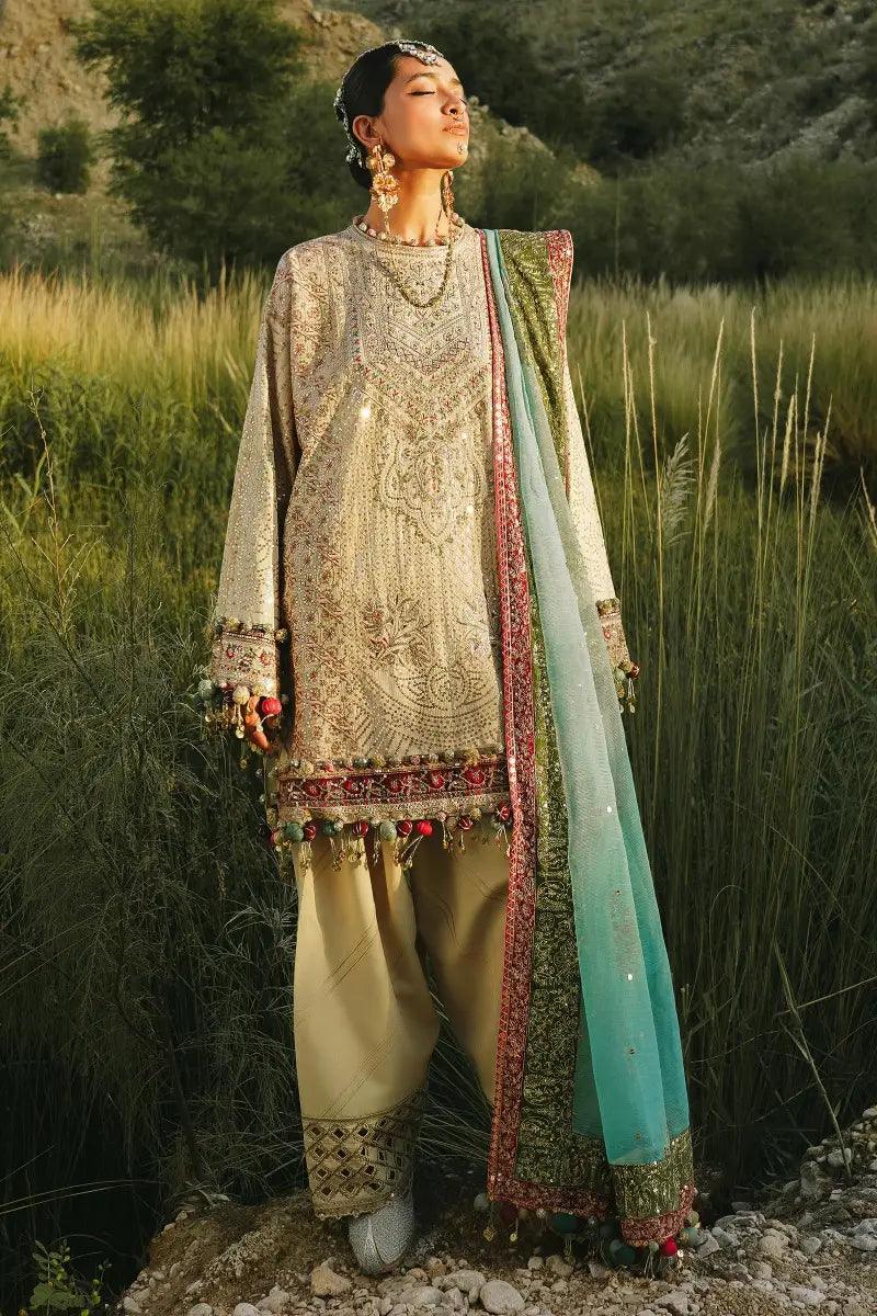 Sana Safinaz | Winter Luxury 23 | S231-006A-CV - Aqsa Fabrics