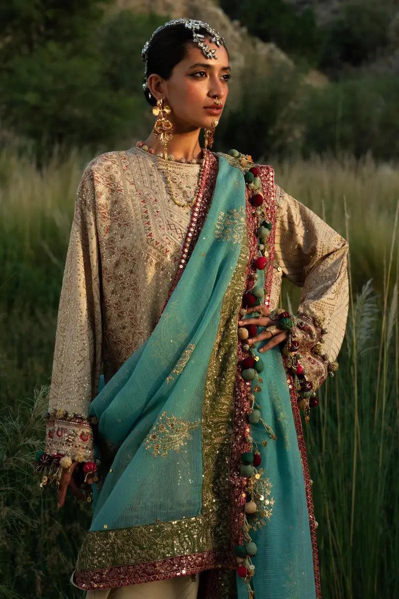 Sana Safinaz | Winter Luxury 23 | S231-006A-CV - Aqsa Fabrics