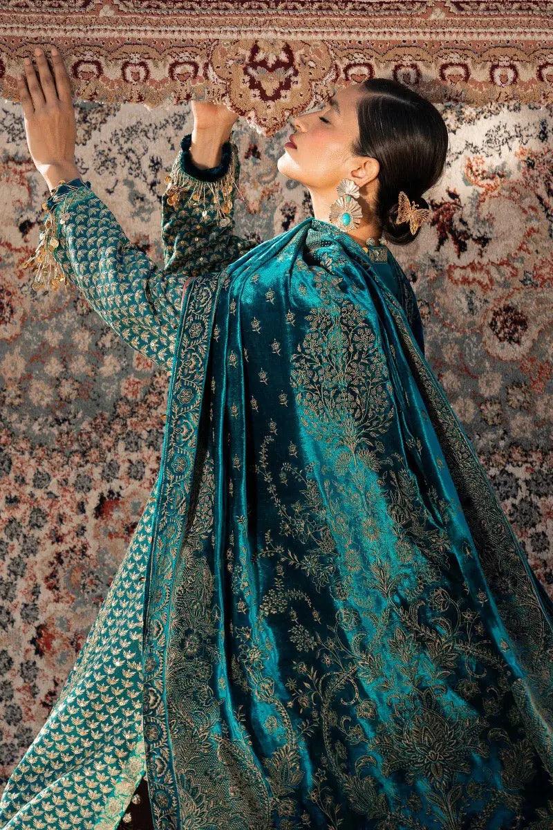 Sana Safinaz | Winter Luxury 23 | S231-007A-DE - Aqsa Fabrics