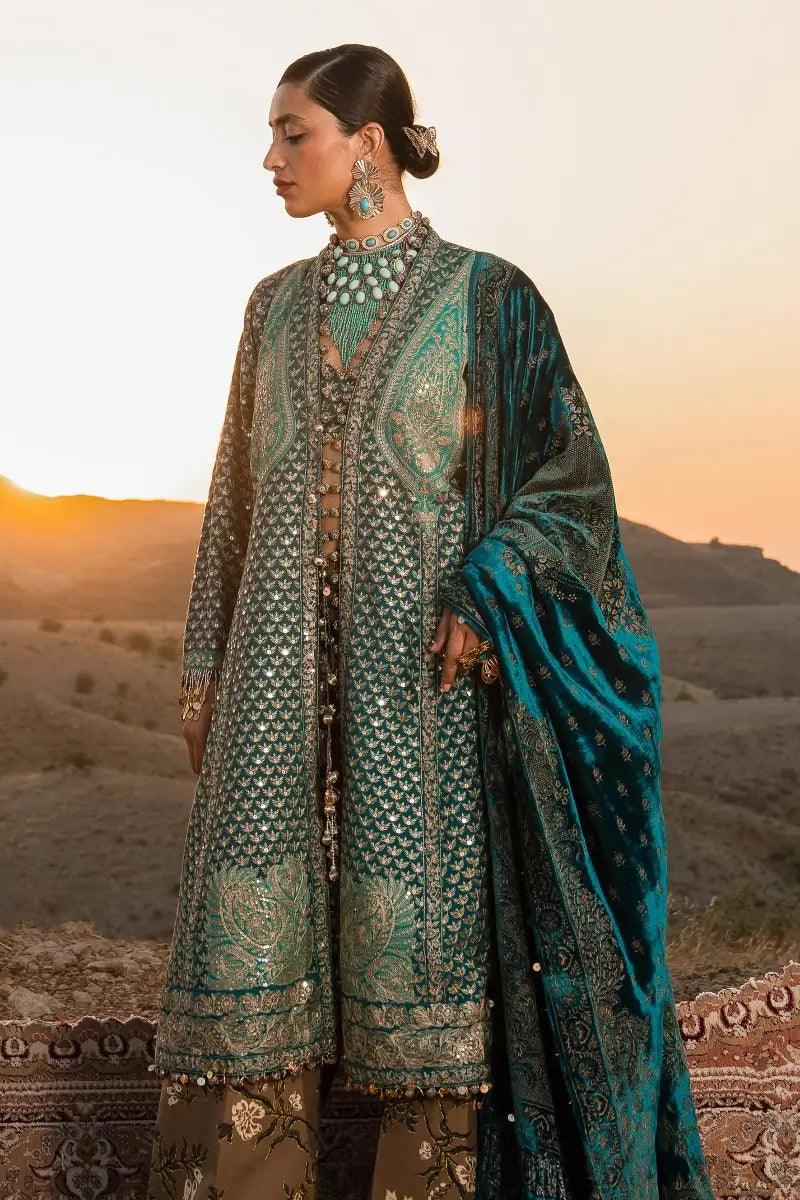 Sana Safinaz | Winter Luxury 23 | S231-007A-DE - Aqsa Fabrics