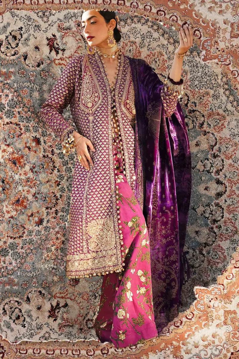 Sana Safinaz | Winter Luxury 23 | S231-007B-DE - Aqsa Fabrics