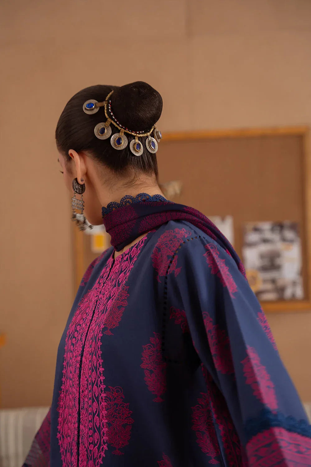 Saira Rizwan | Laanem Summer Lawn 25 | ELARA-B-SRL25-01 - Aqsa Fabrics