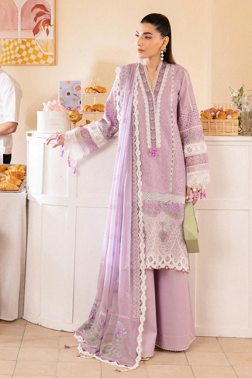 Saad Shaikh | LaAmour Luxury Lawn | Azura - Aqsa Fabrics
