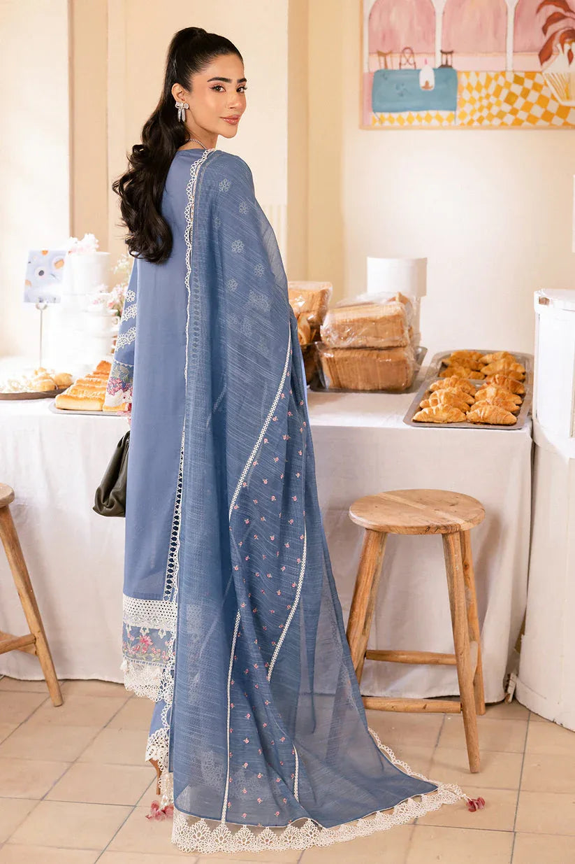 Saad Shaikh | LaAmour Luxury Lawn | Una - Aqsa Fabrics