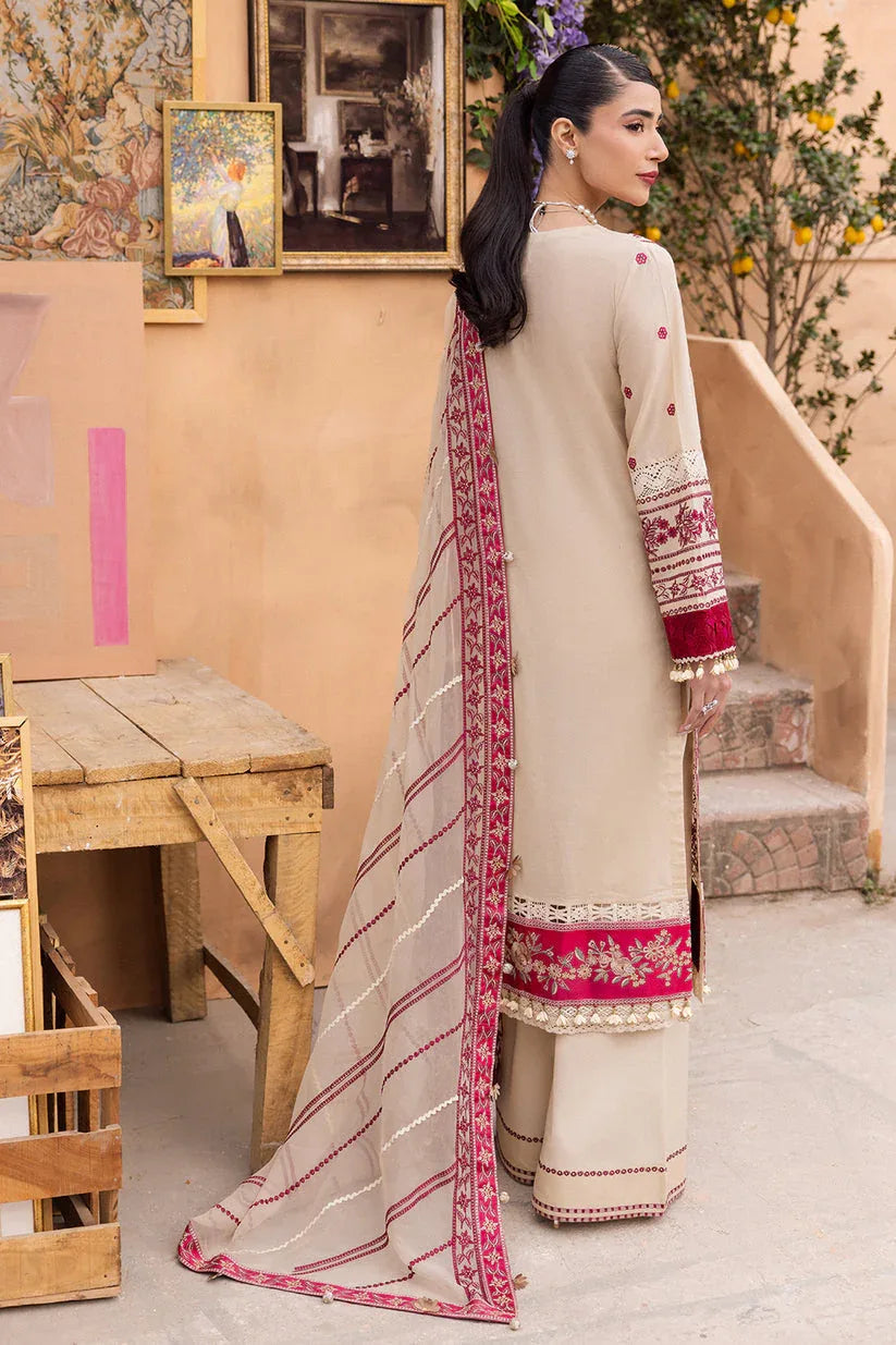 Saad Shaikh | LaAmour Luxury Lawn | Zena - Aqsa Fabrics