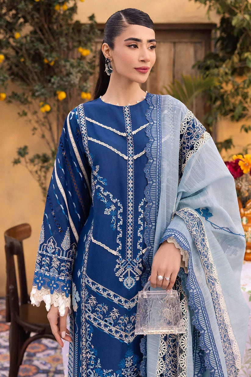 Saad Shaikh | LaAmour Luxury Lawn | Noa - Aqsa Fabrics