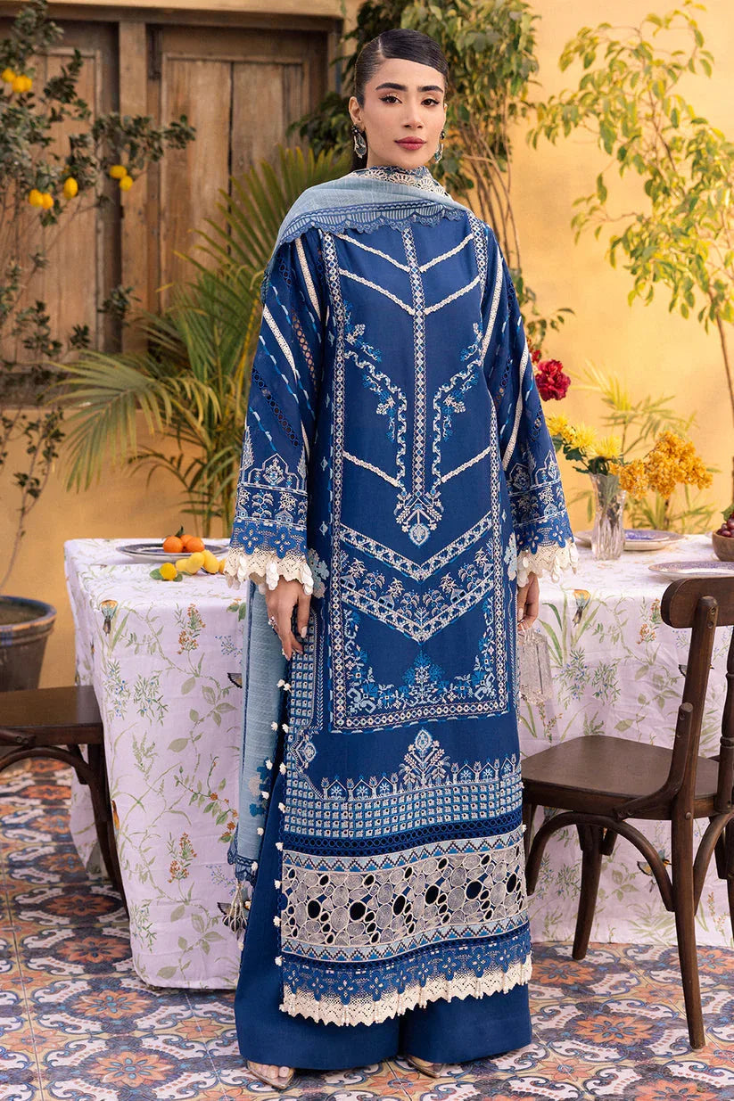 Saad Shaikh | LaAmour Luxury Lawn | Noa - Aqsa Fabrics