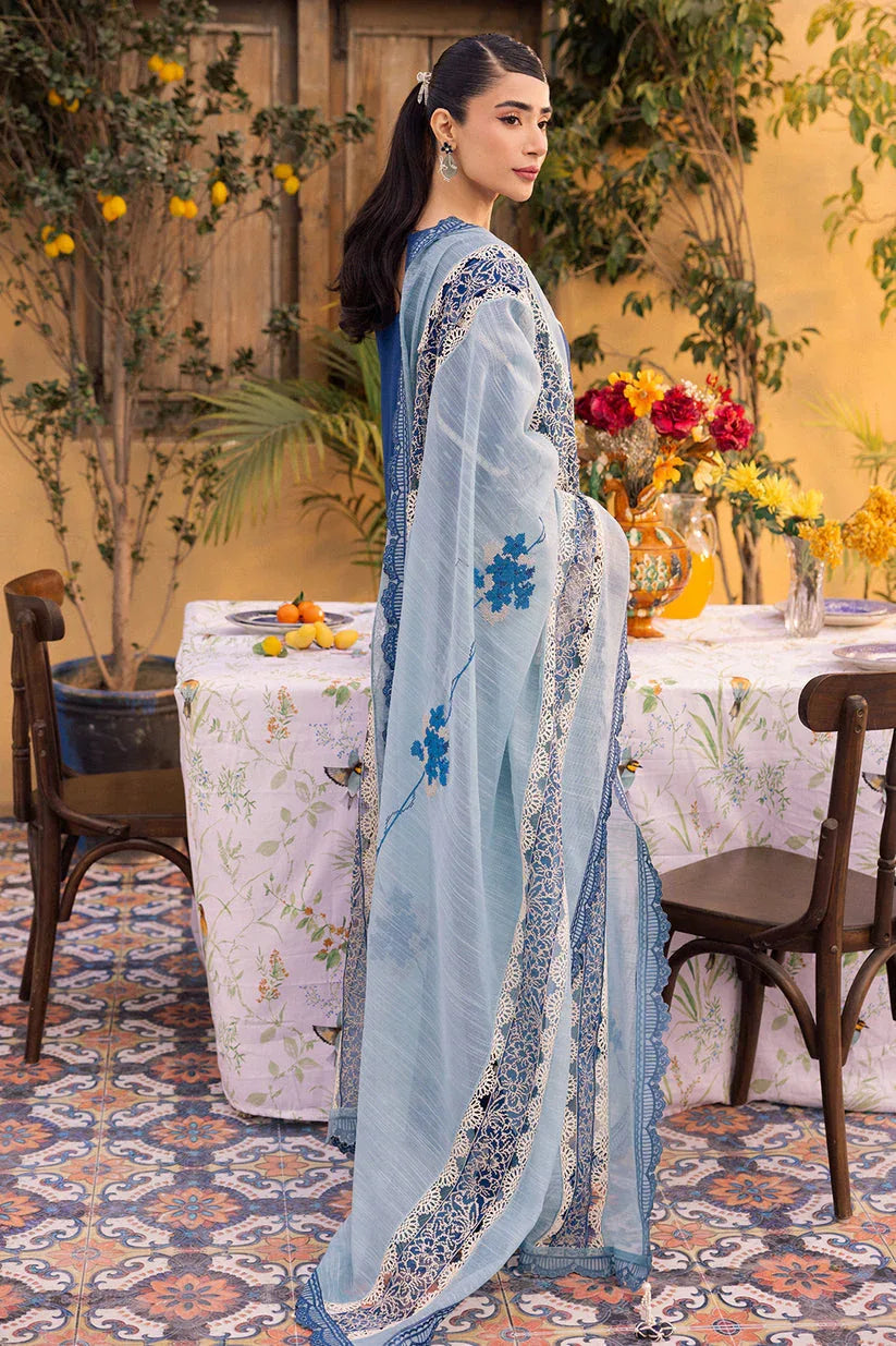 Saad Shaikh | LaAmour Luxury Lawn | Noa - Aqsa Fabrics
