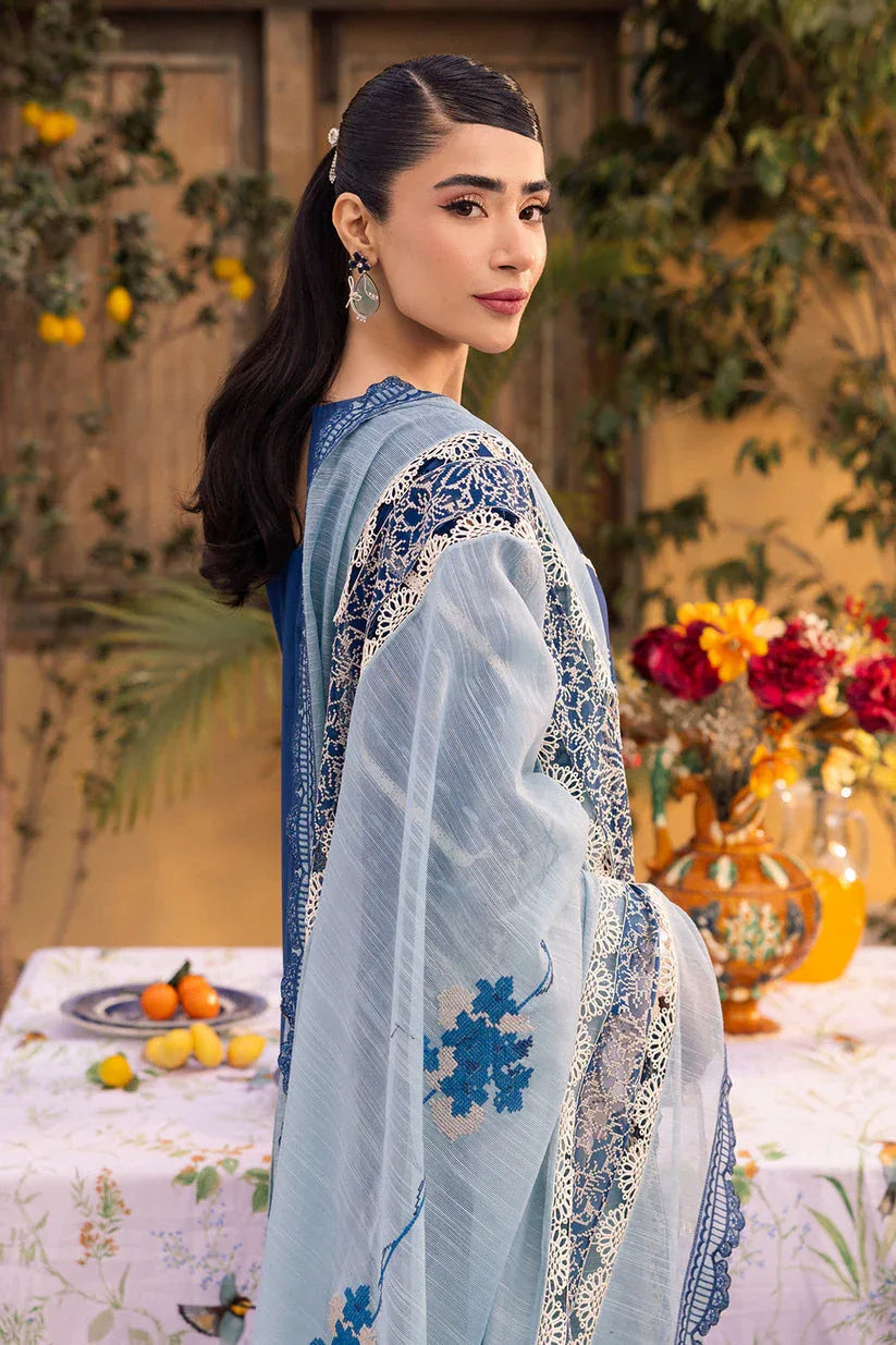 Saad Shaikh | LaAmour Luxury Lawn | Noa - Aqsa Fabrics