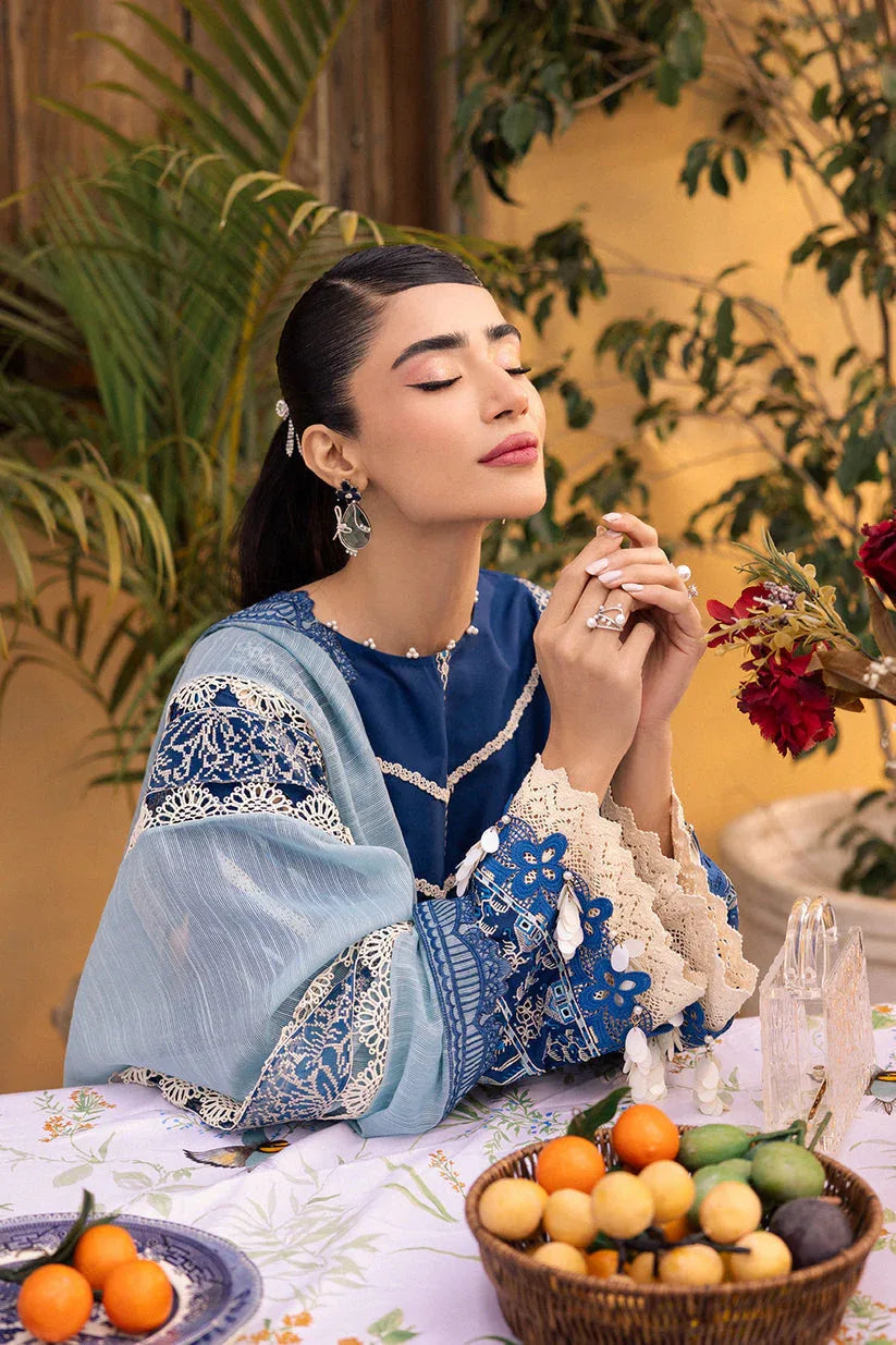 Saad Shaikh | LaAmour Luxury Lawn | Noa - Aqsa Fabrics