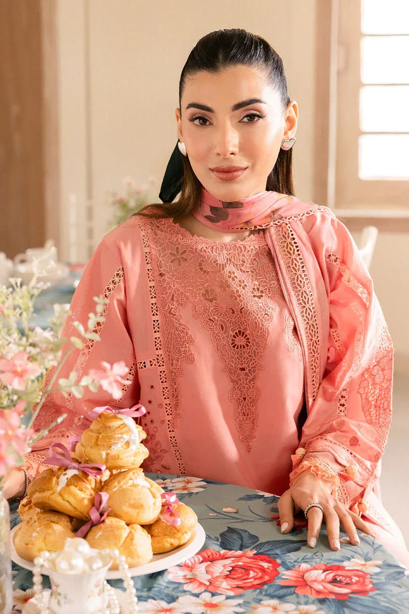 Saad Shaikh | LaAmour Luxury Lawn | Blossom - Aqsa Fabrics