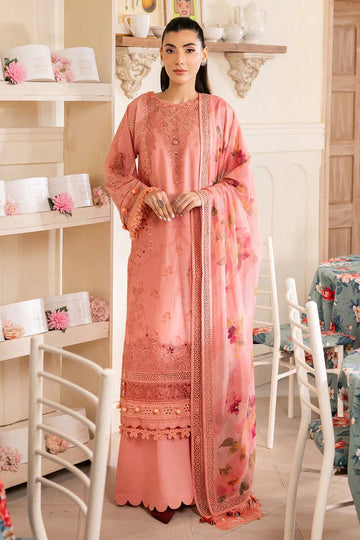 Saad Shaikh | LaAmour Luxury Lawn | Blossom - Aqsa Fabrics