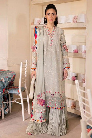 Saad Shaikh | LaAmour Luxury Lawn | Elara - Aqsa Fabrics