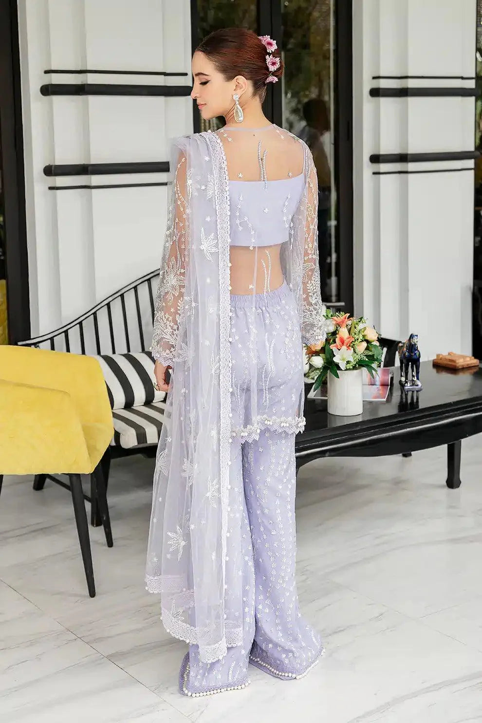 Saad Shaikh | Luminous Formals 23 | Zarin - Aqsa Fabrics