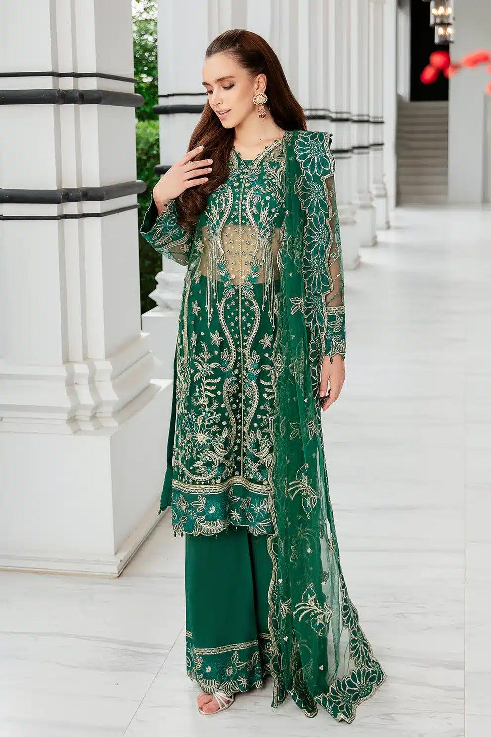 Saad Shaikh | Luminous Formals 23 | Raven - Aqsa Fabrics